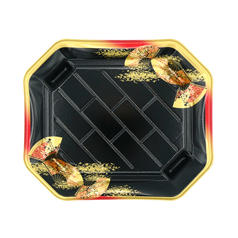 金フチ扇