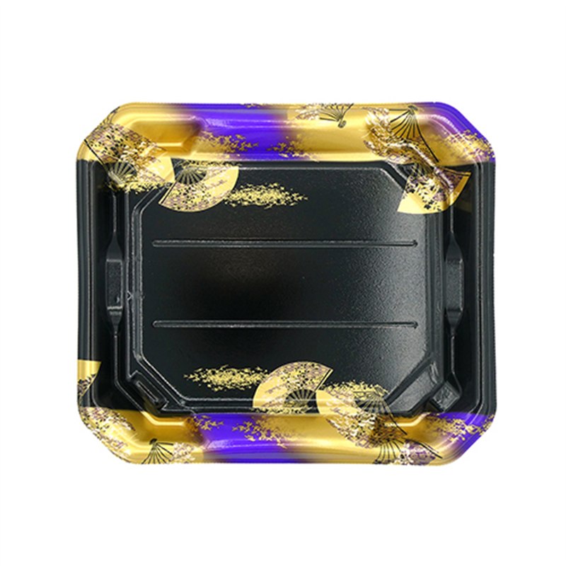 金フチ扇紫