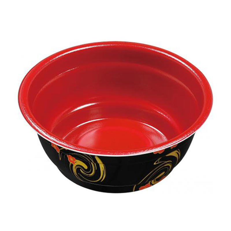 エフピコ 丼容器 丼-17 本体 ほのか内朱 50枚/袋（ご注文単位1袋）【直送品】