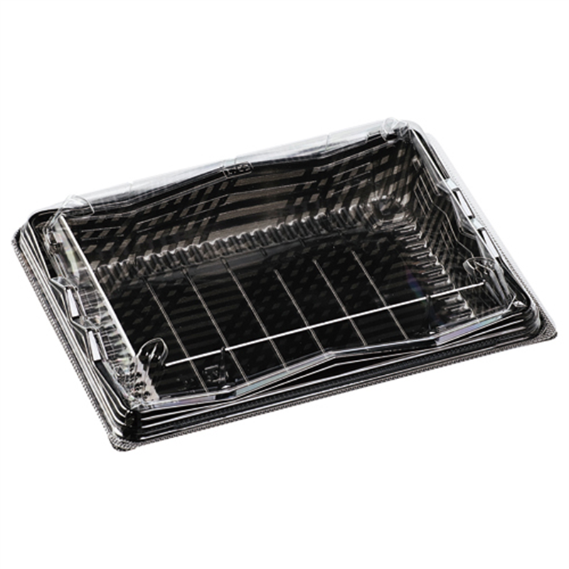 エフピコ フードパック SA氷河 20-15 グレイス黒 50枚/袋(ご注文単位1袋)【直送品】