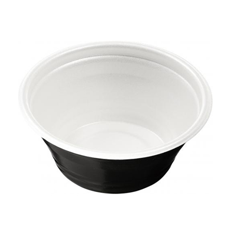 エフピコ 麺・丼容器 DLV麺丼 本体 16（68）MFP 白黒 50枚/袋（ご注文単位1袋）【直送品】