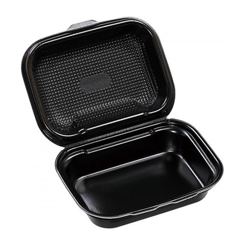 エフピコ 折蓋弁当容器 DLVボーノ 22-16 黒W 30枚/袋(ご注文単位1袋)【直送品】