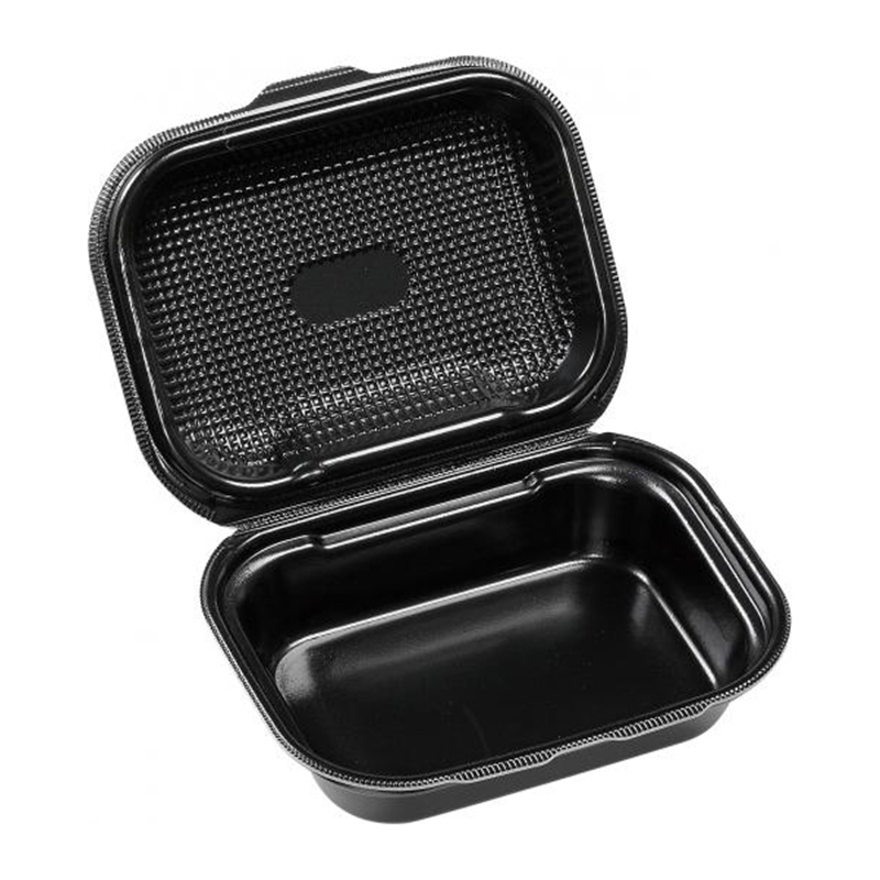 エフピコ 折蓋弁当容器 DLVボーノ 20-15 黒W 30枚/袋(ご注文単位1袋)【直送品】
