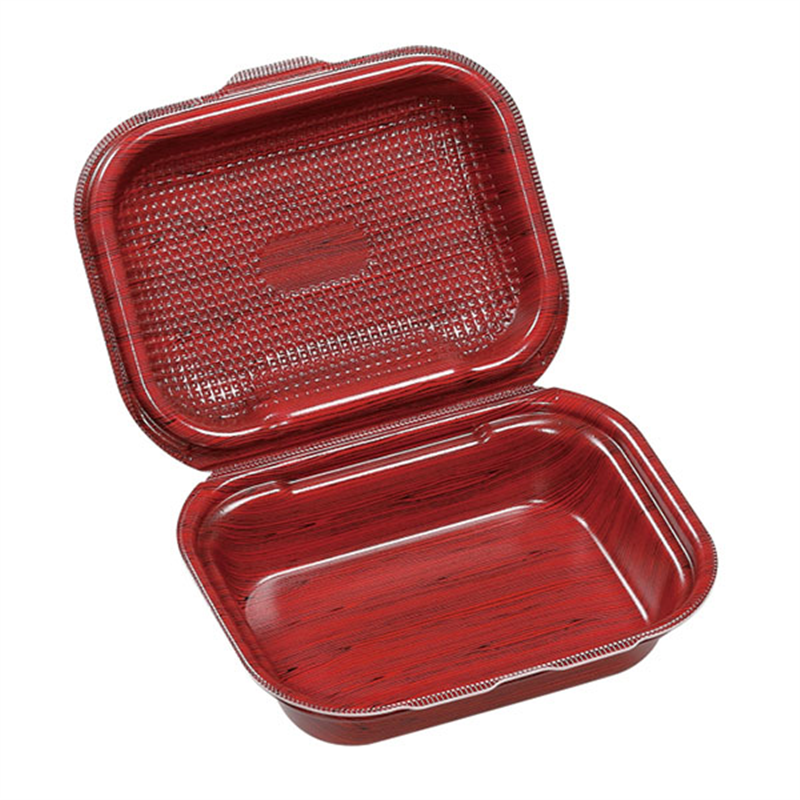 エフピコ 折蓋弁当容器 DLVボーノ 20-15 渋木目W 30個/袋(ご注文単位1袋)【直送品】