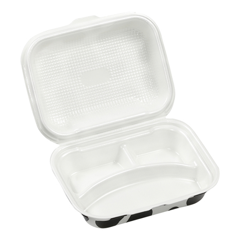 エフピコ 折蓋弁当容器 DLVボーノ 23-18-1 カウ 30個/袋(ご注文単位1袋)【直送品】