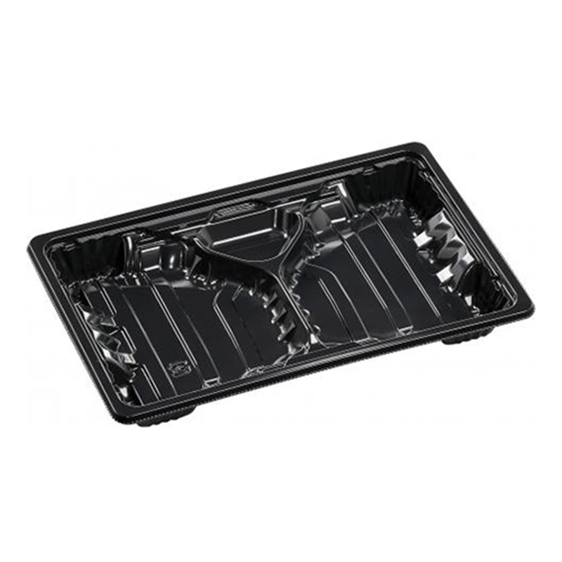 エフピコ 弁当容器 MSDアコード 本体 23-15-2 黒 50枚/袋（ご注文単位1袋）【直送品】