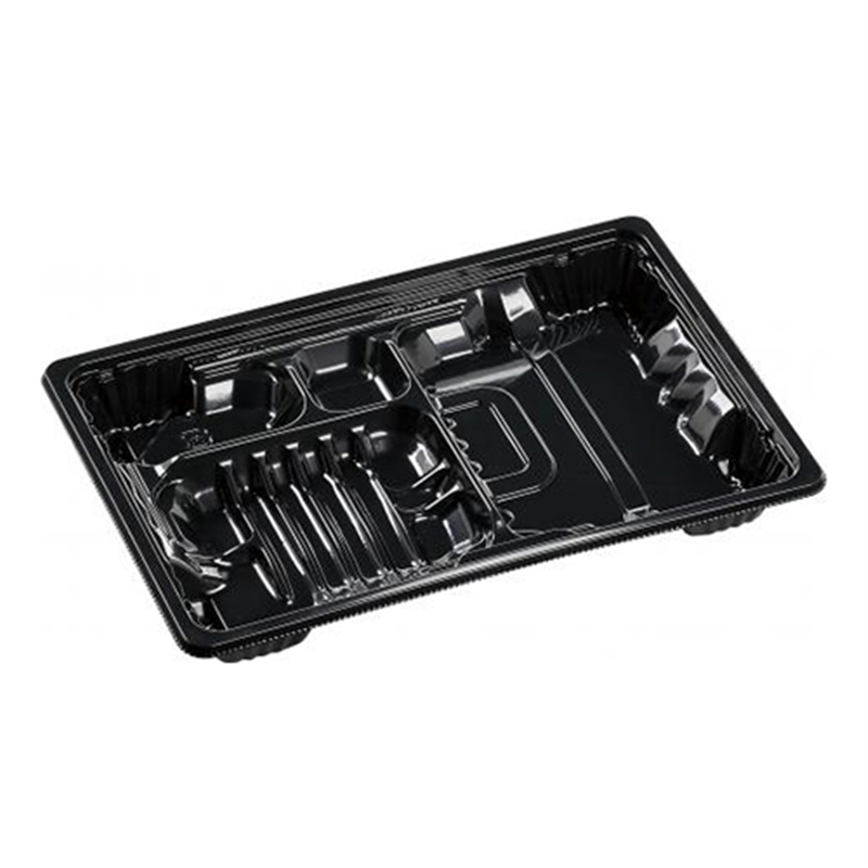 エフピコ 弁当容器 MSDアコード 本体 23-16-1 黒 50枚/袋（ご注文単位1袋）【直送品】