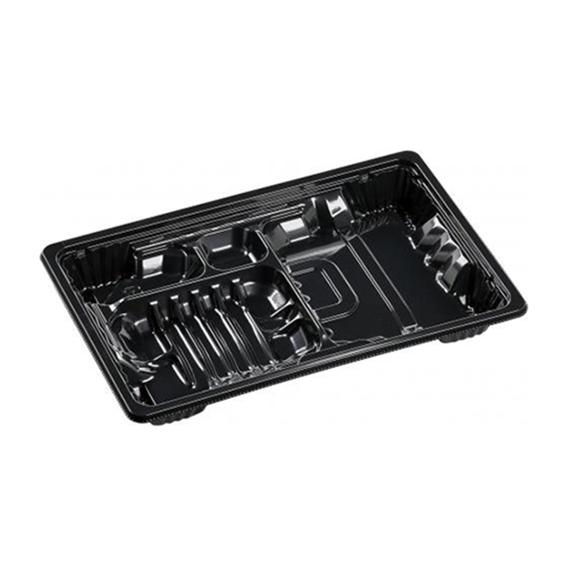 エフピコ 弁当容器 MSDアコード 本体 23-15-3 黒 50枚/袋（ご注文単位1袋）【直送品】