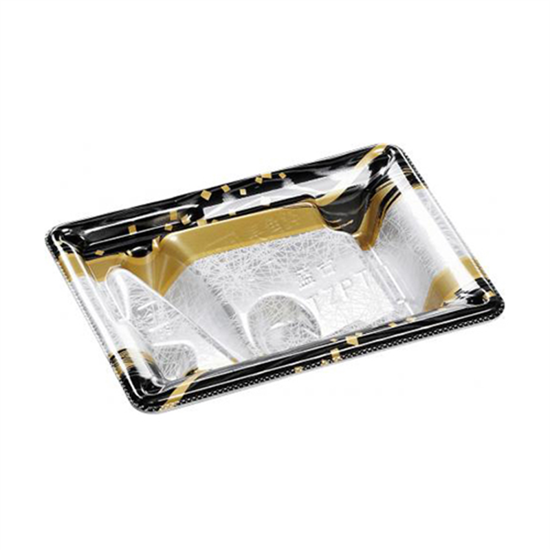 エフピコ 刺身容器 長角鉢TZ PT 本体 15-11 雪舟金 50枚/袋（ご注文単位1袋）【直送品】