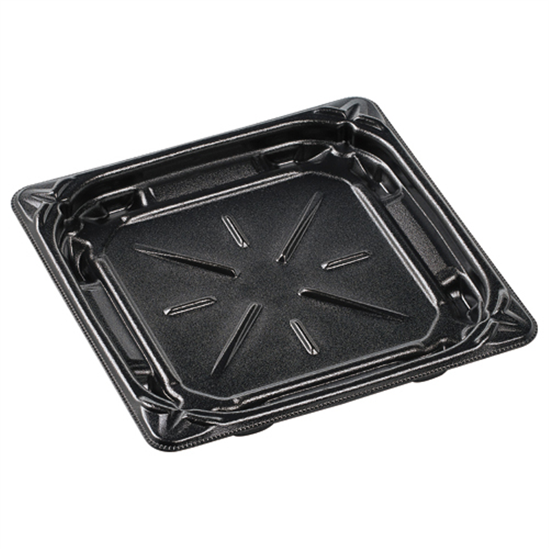 エフピコ 軽食容器 MFPグリル 本体 20-20 黒 25枚/袋(ご注文単位1袋)【直送品】
