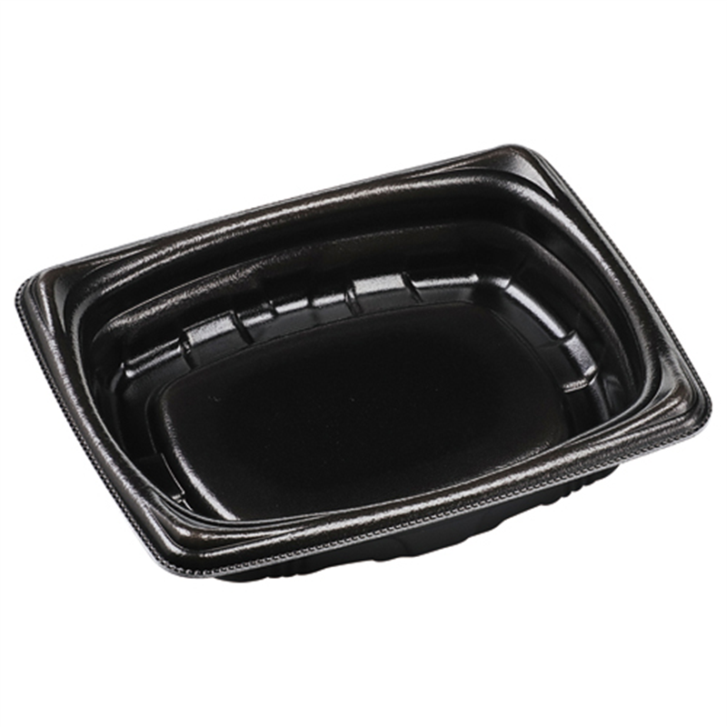 エフピコ 惣菜容器 MFP角デリ 本体 16-13(37) 黒W 25枚/袋(ご注文単位1袋)【直送品】