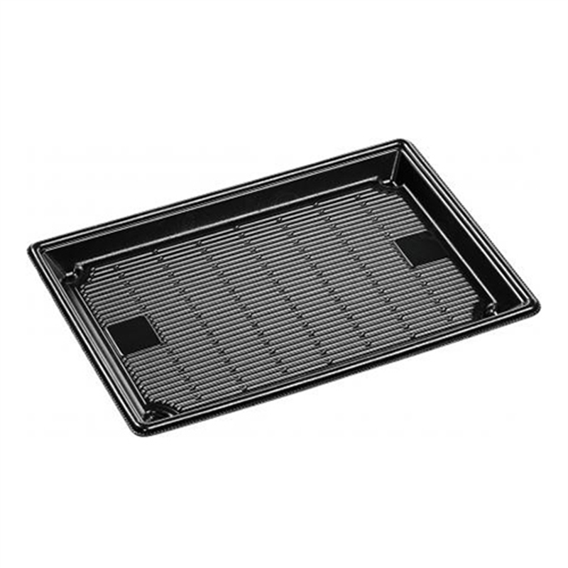 エフピコ 寿司容器 もり-125 本体 エコ黒 50枚/袋(ご注文単位1袋)【直送品】
