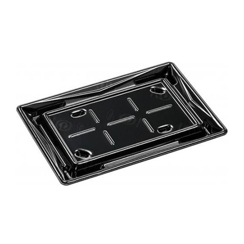 エフピコ 刺身容器 Sステージ 本体 24-17 エコ黒 50枚/袋(ご注文単位1袋)【直送品】