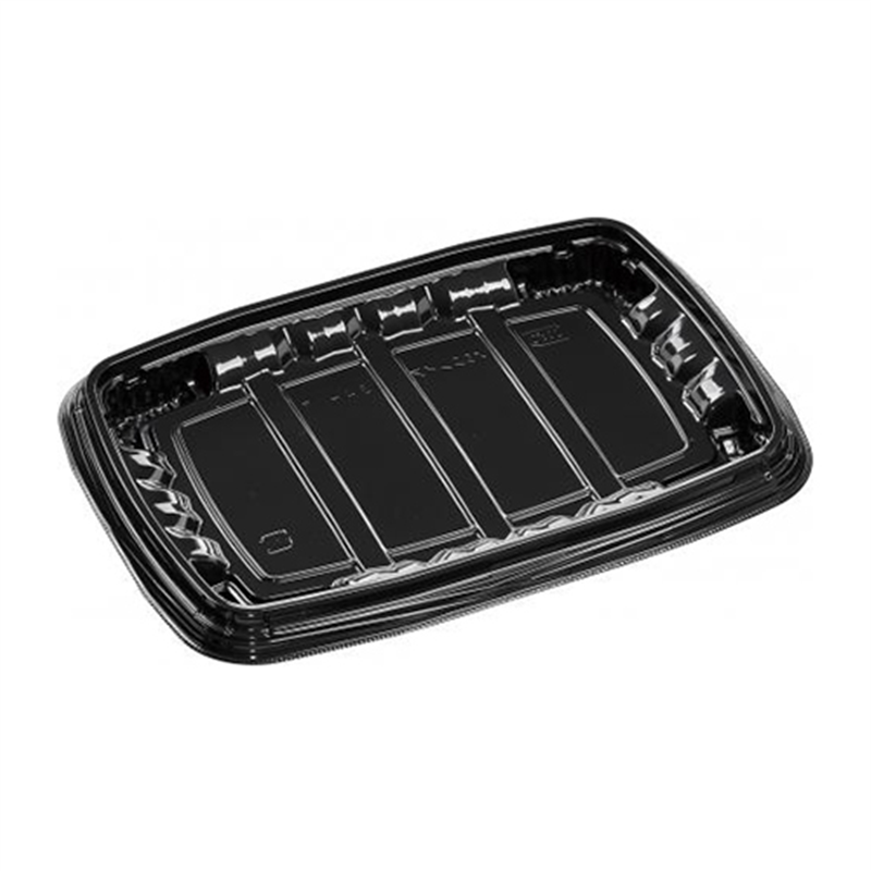 エフピコ 軽食容器 MSDレイア 本体 24-17 黒 50枚/袋(ご注文単位1袋)【直送品】