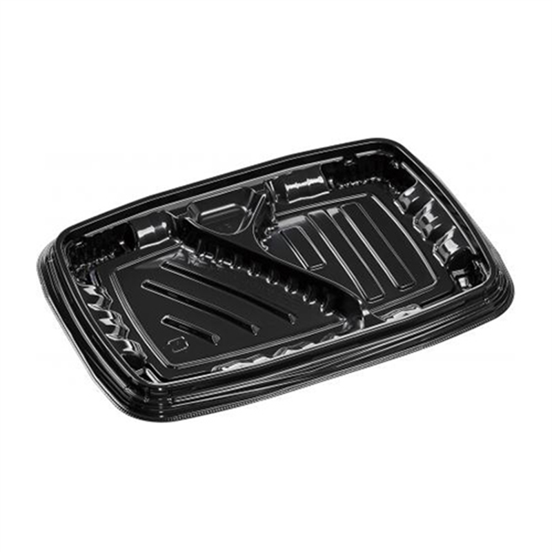 エフピコ 弁当容器 MSDレイア 本体 24-17-1 黒 50枚/袋(ご注文単位1袋)【直送品】