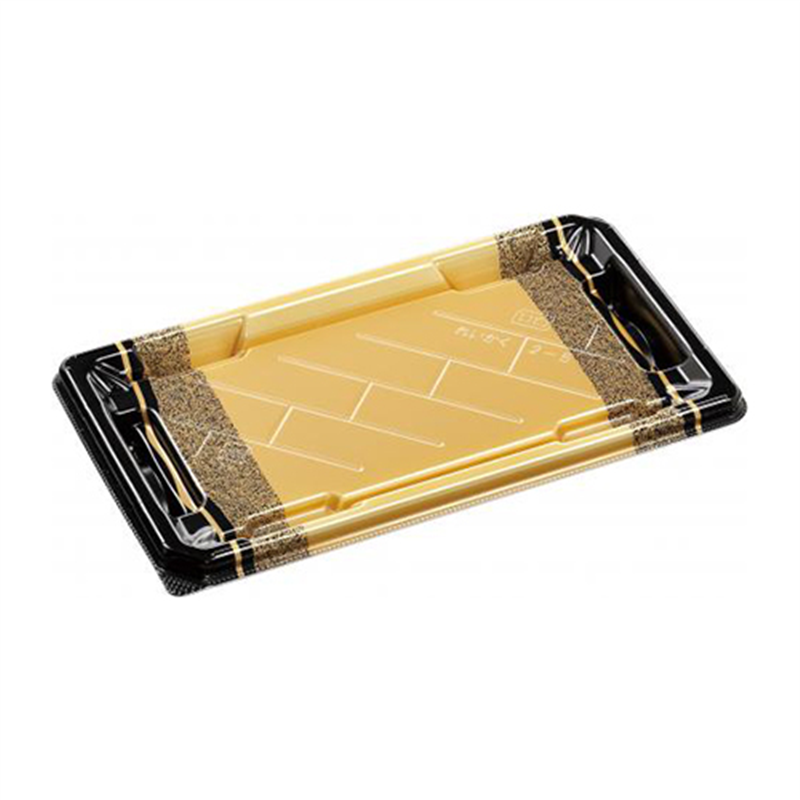 エフピコ 寿司容器 麗角 本体 2-5 箔おし金 50枚/袋(ご注文単位1袋)【直送品】