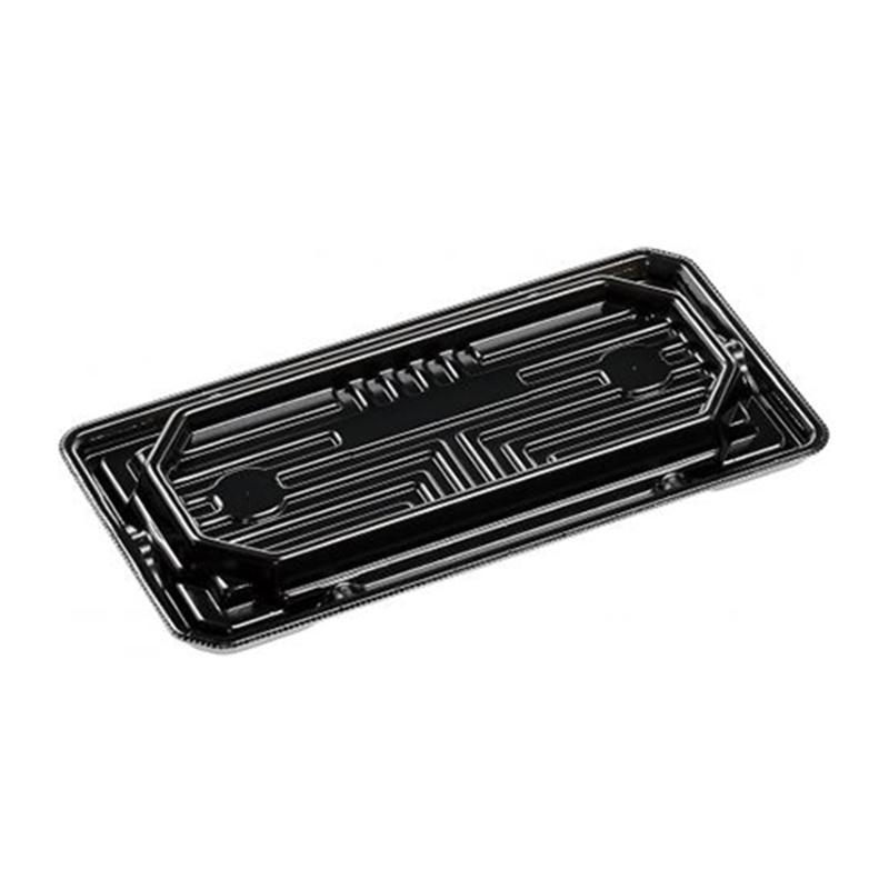 エフピコ 刺身容器 涼角 本体 24-12 黒 50枚/袋(ご注文単位1袋)【直送品】