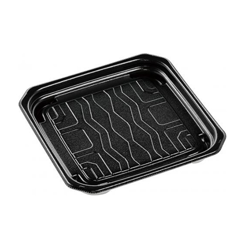 エフピコ 惣菜容器 MFPパシオ 本体 18-18 黒 50枚/袋(ご注文単位1袋)【直送品】