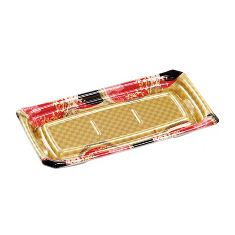 エフピコ 刺身容器 Uステージ 本体 24-12 花明り金 50枚/袋(ご注文単位1袋)【直送品】
