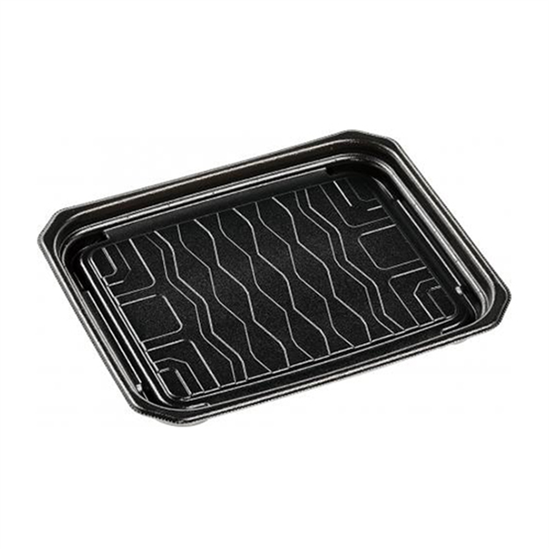 エフピコ 惣菜容器 MFPパシオ 本体 23-19 黒 50枚/袋（ご注文単位1袋）【直送品】