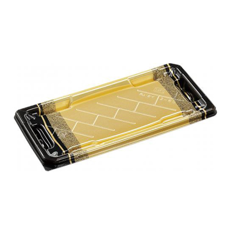 エフピコ 寿司容器 麗角 本体 2-6S S箔おし金 50枚/袋（ご注文単位1袋）【直送品】