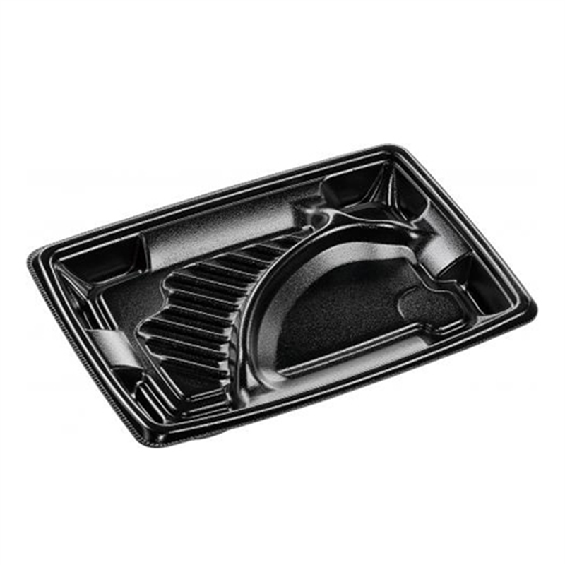 エフピコ 弁当容器 MFPアリオン 本体 23-17-1 黒 50枚/袋（ご注文単位1袋）【直送品】