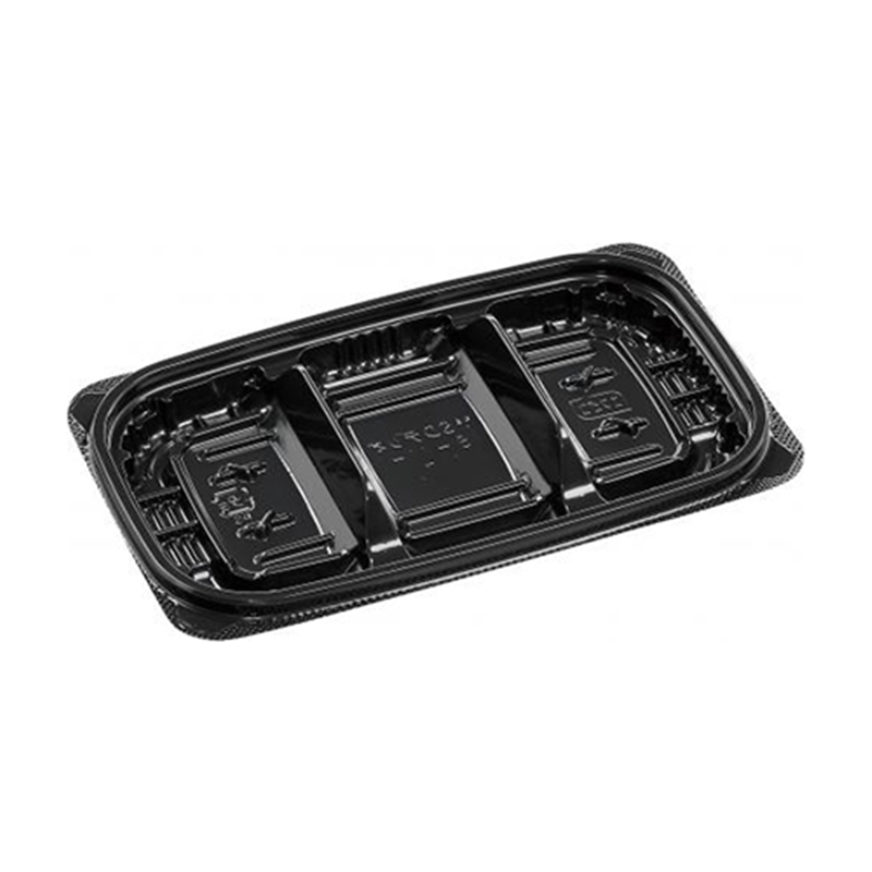 エフピコ 惣菜容器 MSDデリオ 本体 18-11-1（17） 黒 50枚/袋（ご注文単位1袋）【直送品】