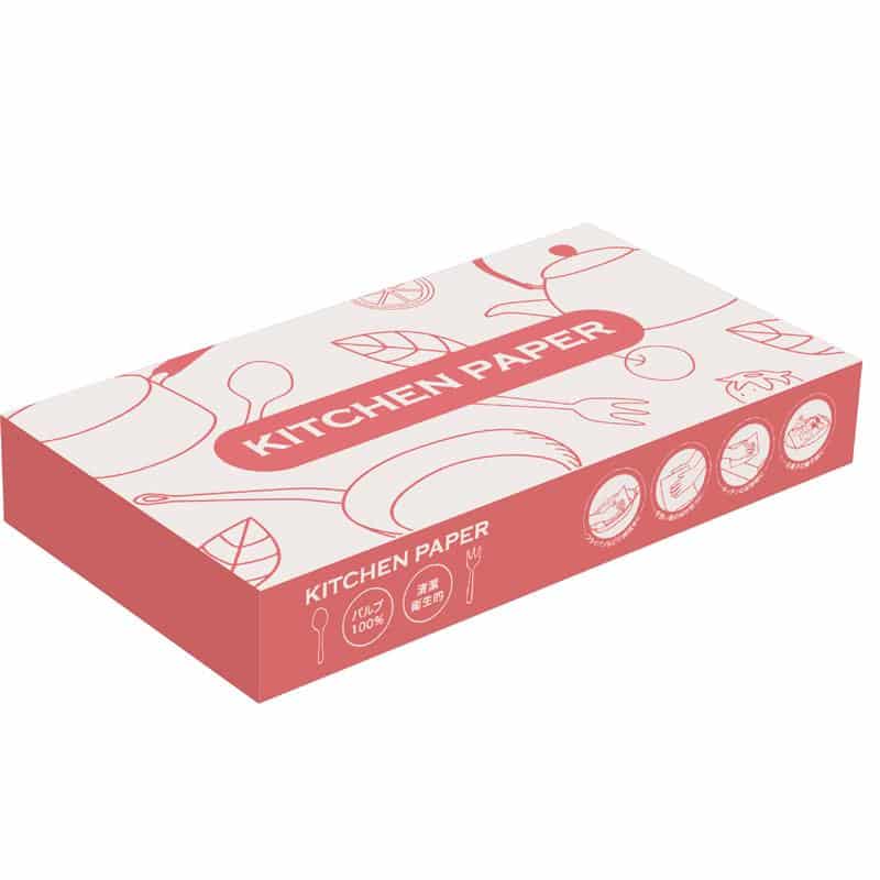 ヨンパ BOXキッチンペーパー30Ｗ 1個（ご注文単位300個）【直送品】