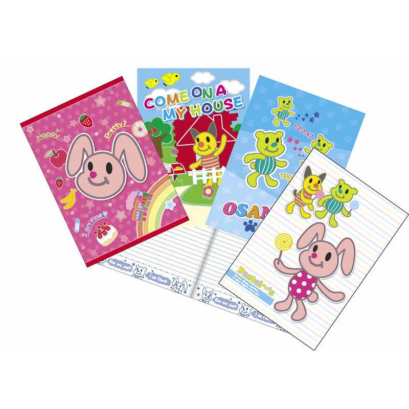 フジプラス キャラクターノート 240個/箱(ご注文単位1箱)【直送品】