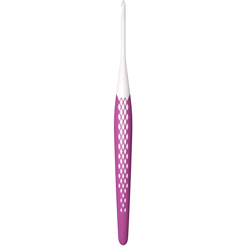 日本紐釦貿易 プリム(Prym) エルゴノミック かぎ針 3mm ピンク PRM218483 （ご注文単位1本）【直送品】