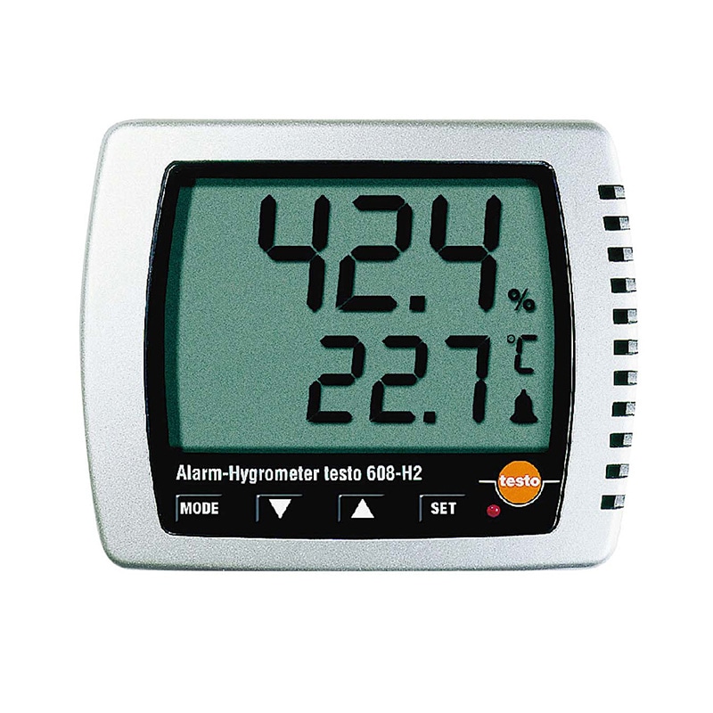 卓上式温湿度計（アラーム付）Testo608-H2   1個（ご注文単位1個）【直送品】