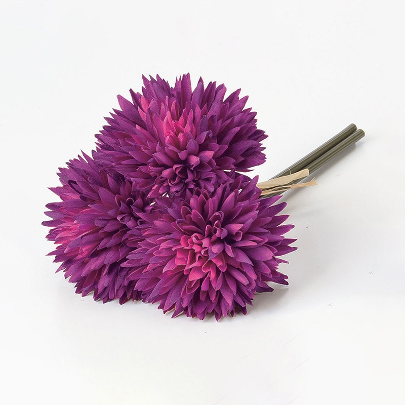 アスカ商会 造花 A-33613 スパイダーマムバンチ #045 オ-キッド 1束(ご注文単位1束)【直送品】