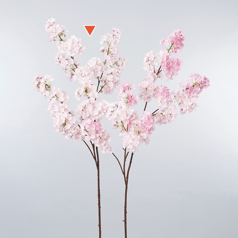 アスカ商会 造花 A-33744 桜×448 つぼみ×12 #001P ホワイトピンク 1本(ご注文単位1本)【直送品】