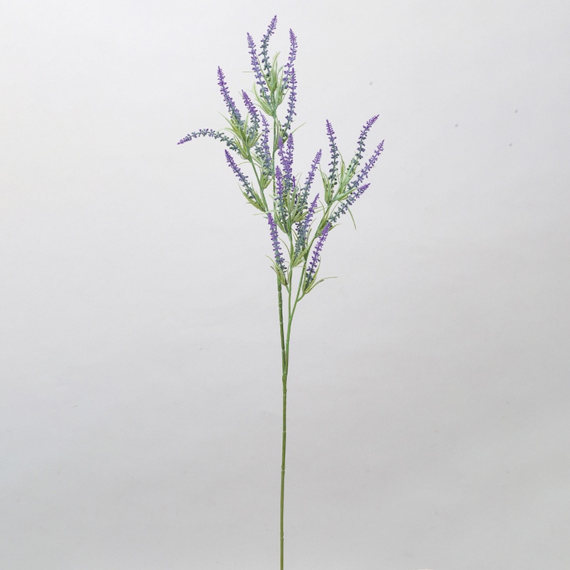 アスカ商会 造花 A-34129 ラベンダー×22 #006 ラベンダ- 1本(ご注文単位1本)【直送品】