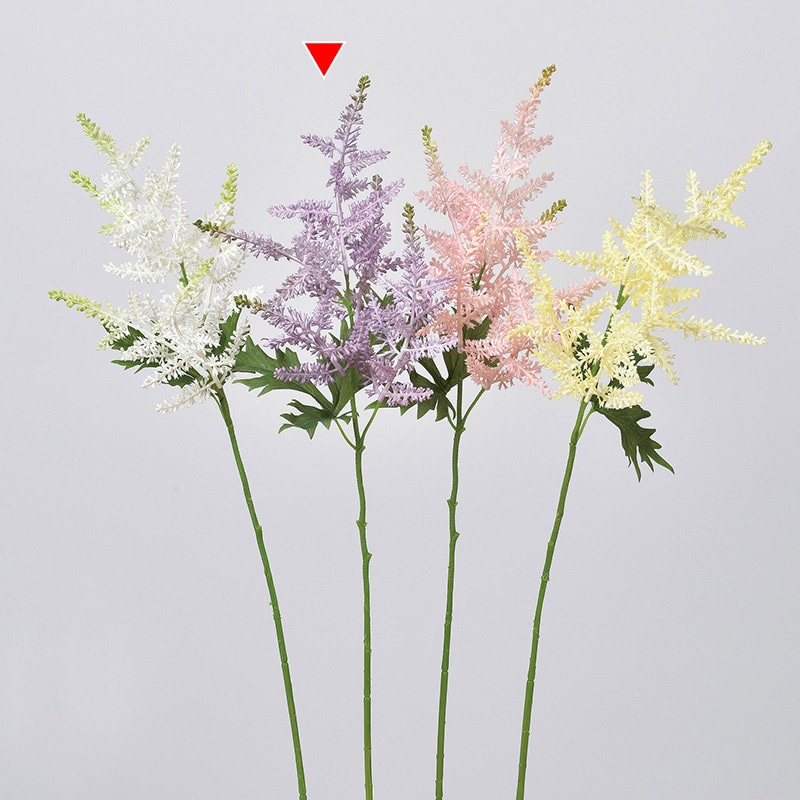 アスカ商会 造花 A-34365 アスチルベ #007B ライトパ-プル 1本(ご注文単位1本)【直送品】