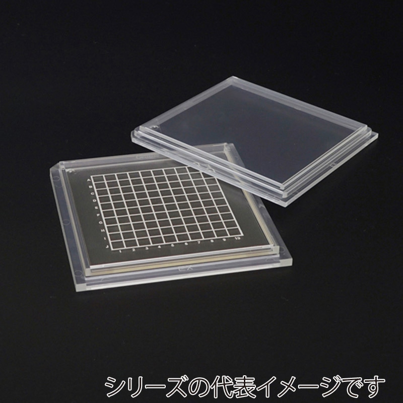 エクシール 精密デバイス搬送ケース ゲルベース4インチ 透明 メッシュ E5 GC00-16054 1セット(ご注文単位1セット)【直送品】
