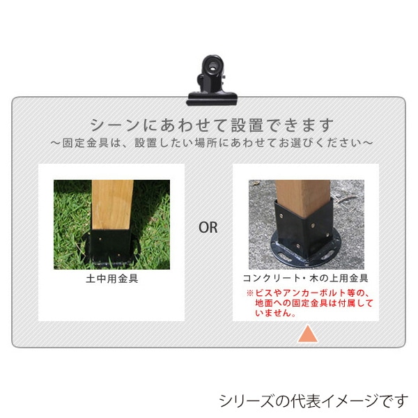 住まいスタイル ボーダーフェンス スプレッド 平地用 連結セット ホワイト SFBF1000E-HB-WHT 1セット(ご注文単位1セット)【直送品】