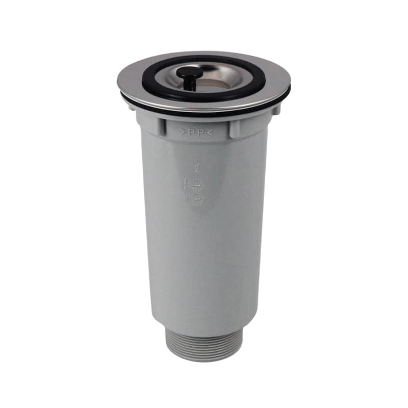 スギコ産業 小型ゴミ収納器付防臭排水トラップ 50A C蓋 ポリカゴ TA1841-TO-198LCP 1個（ご注文単位1個）【直送品】