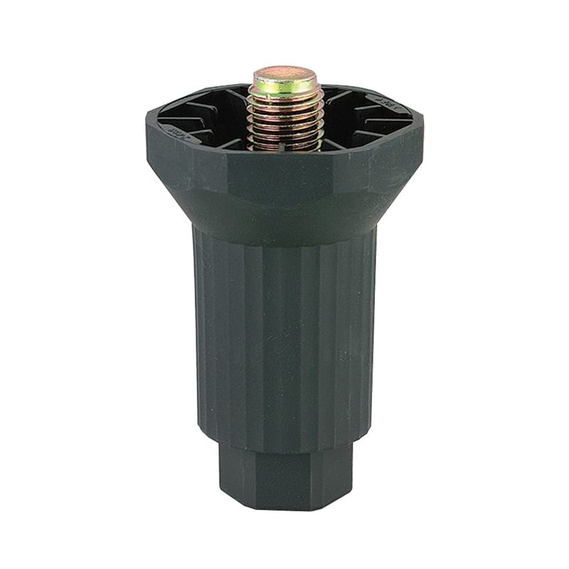 スギコ産業 プラスチックアジャスト脚 TA0162-TO-100P 1個（ご注文単位1個）【直送品】