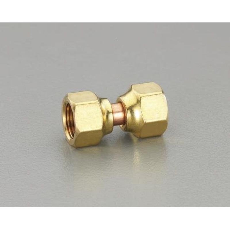 エスコ EA410W-5 F5/8”雌フレアー継手 1個(ご注文単位1個)【直送品】