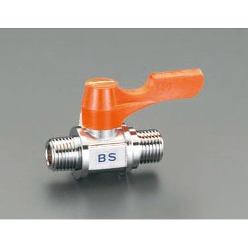 エスコ EA425BS-44 R1/2”xG1/2”ミニボールバルブ 1個(ご注文単位1個)【直送品】