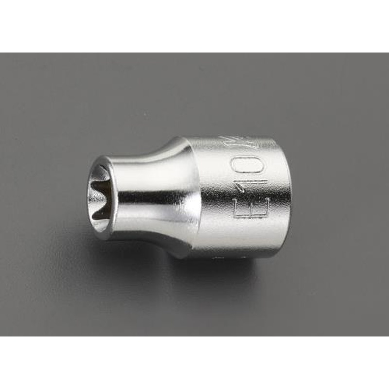 エスコ EA618BY-6 3/8”DRxE6［Torx]ソケット 1個（ご注文単位1個）【直送品】