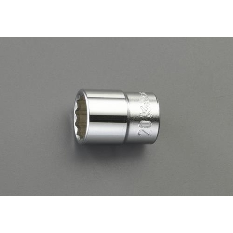 エスコ EA618CL-16 1/2”DRx16mmソケット 1個(ご注文単位1個)【直送品】