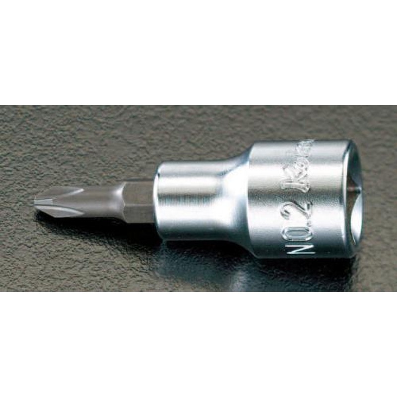 エスコ EA618CX-4 1/2”DR/#4［＋]ビットソケット 1個（ご注文単位1個）【直送品】