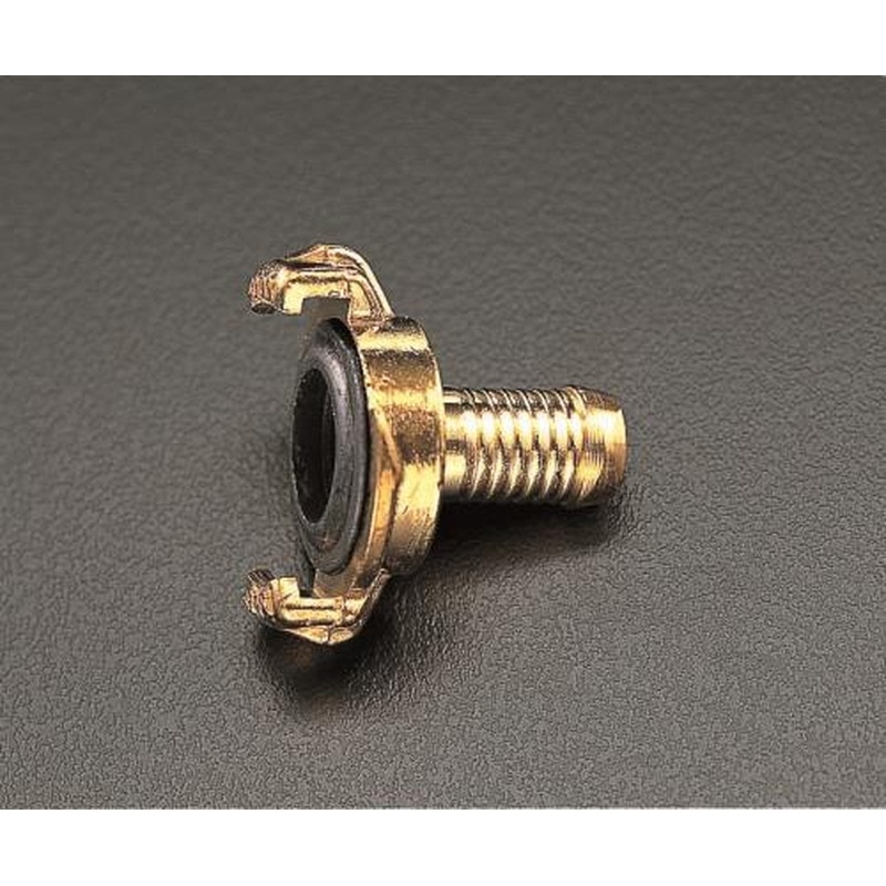 エスコ EA462A-4 1/2”(13mm)ホースカップリング(真鍮製) 1個（ご注文単位1個）【直送品】