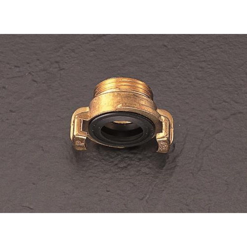 エスコ EA462B-6 G3/4”雄ねじクローカップリング(真鍮製) 1個（ご注文単位1個）【直送品】