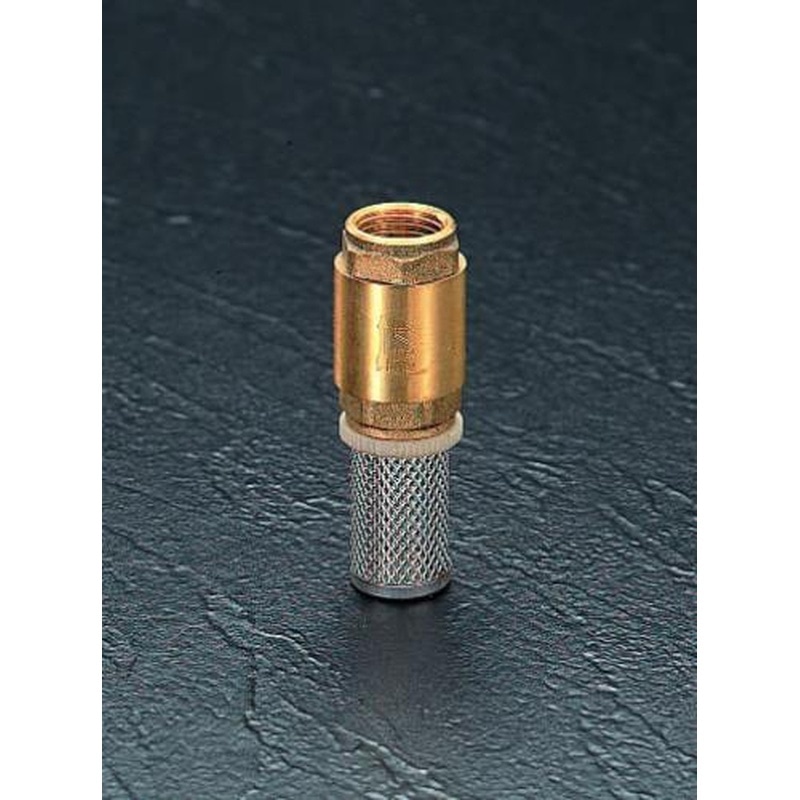 エスコ EA465LS-4 G1/2”ストレーナー付逆止弁 1個(ご注文単位1個)【直送品】