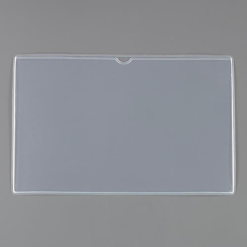 エスコ EA762C-15B 266x375mm/B4カードホルダー(軟質/20枚) 1個(ご注文単位1個)【直送品】