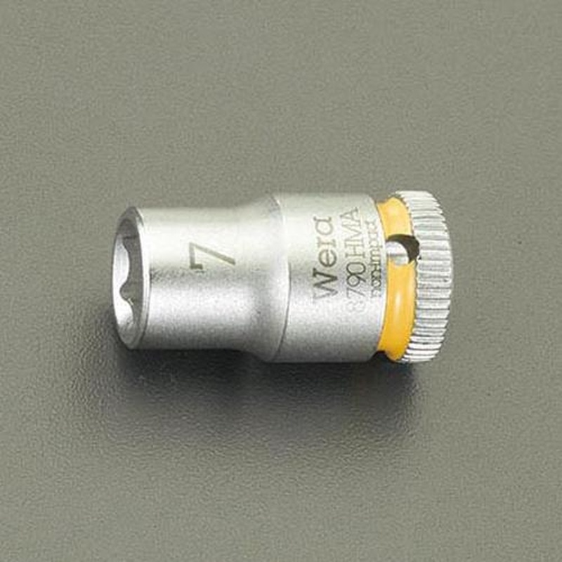 エスコ EA617AH-4.5B 1/4”DRx4.5mmソケット(ZYK0P) 1個(ご注文単位1個)【直送品】