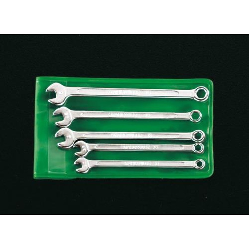 エスコ EA614SS 5本組/3.2-5.0mm片目片口スパナ 1個（ご注文単位1個）【直送品】
